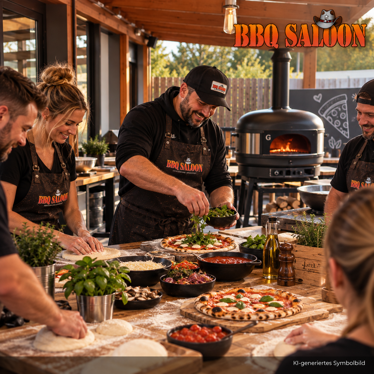 BBQ Saloon "Pizza backen Lernen 2027"
