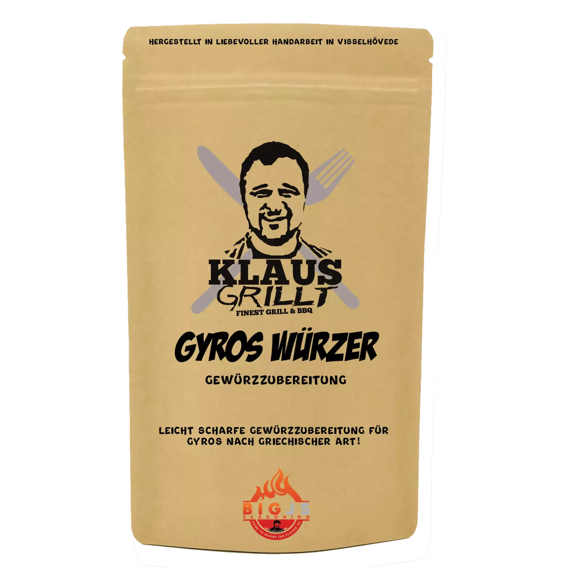 Klaus Grillt Gyros Würzer 250g Beutel