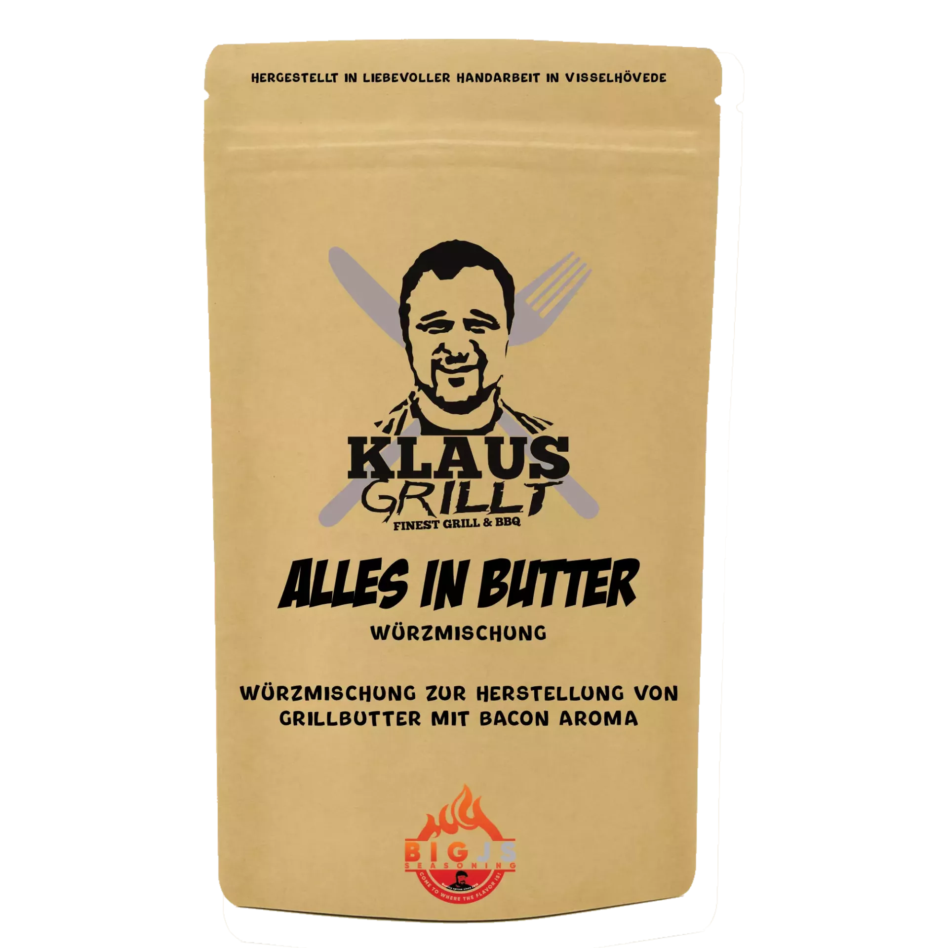 Klaus grillt Alles in Butter Gewürzmischung, 250g Beutel