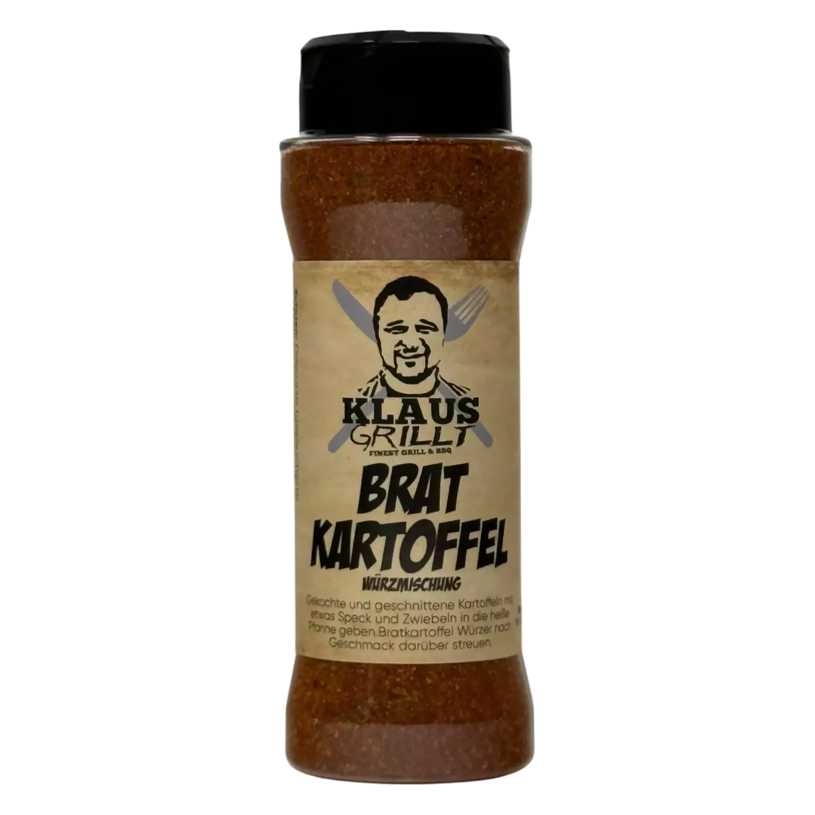 Klaus Grillt Bratkartoffel Gewürzmischung 110g Streuer