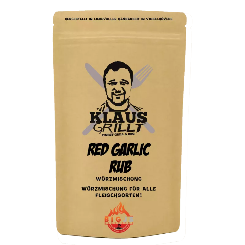 Klaus Grillt Red Garlic Rub 250g Beutel