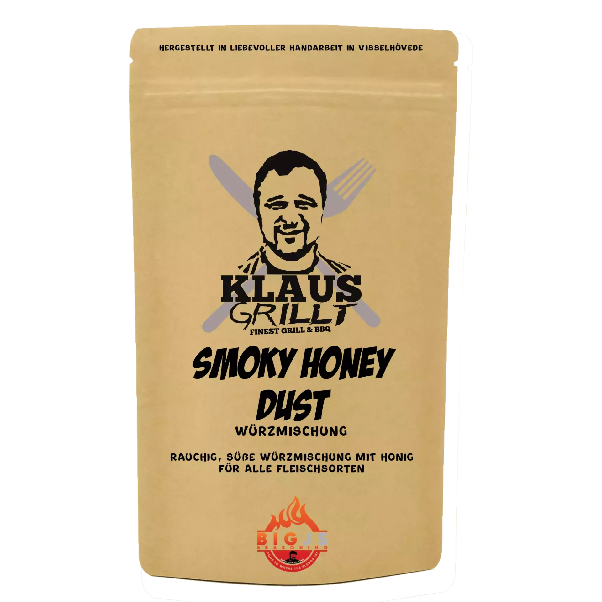 Klaus Grillt Smoky Honey Dust Rub 250g Beutel