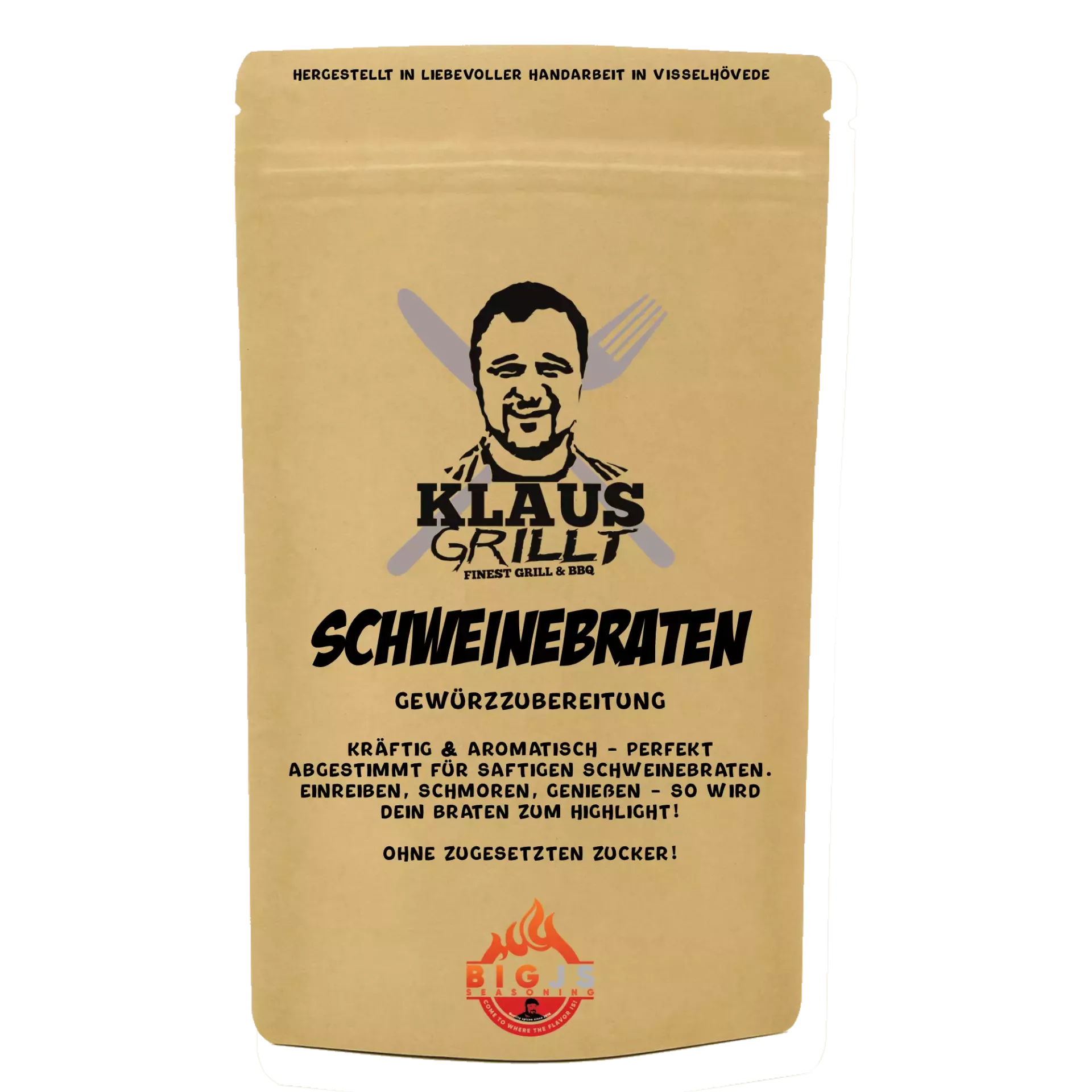 Klaus Grillt Schweinebraten Würzer 250g Beutel