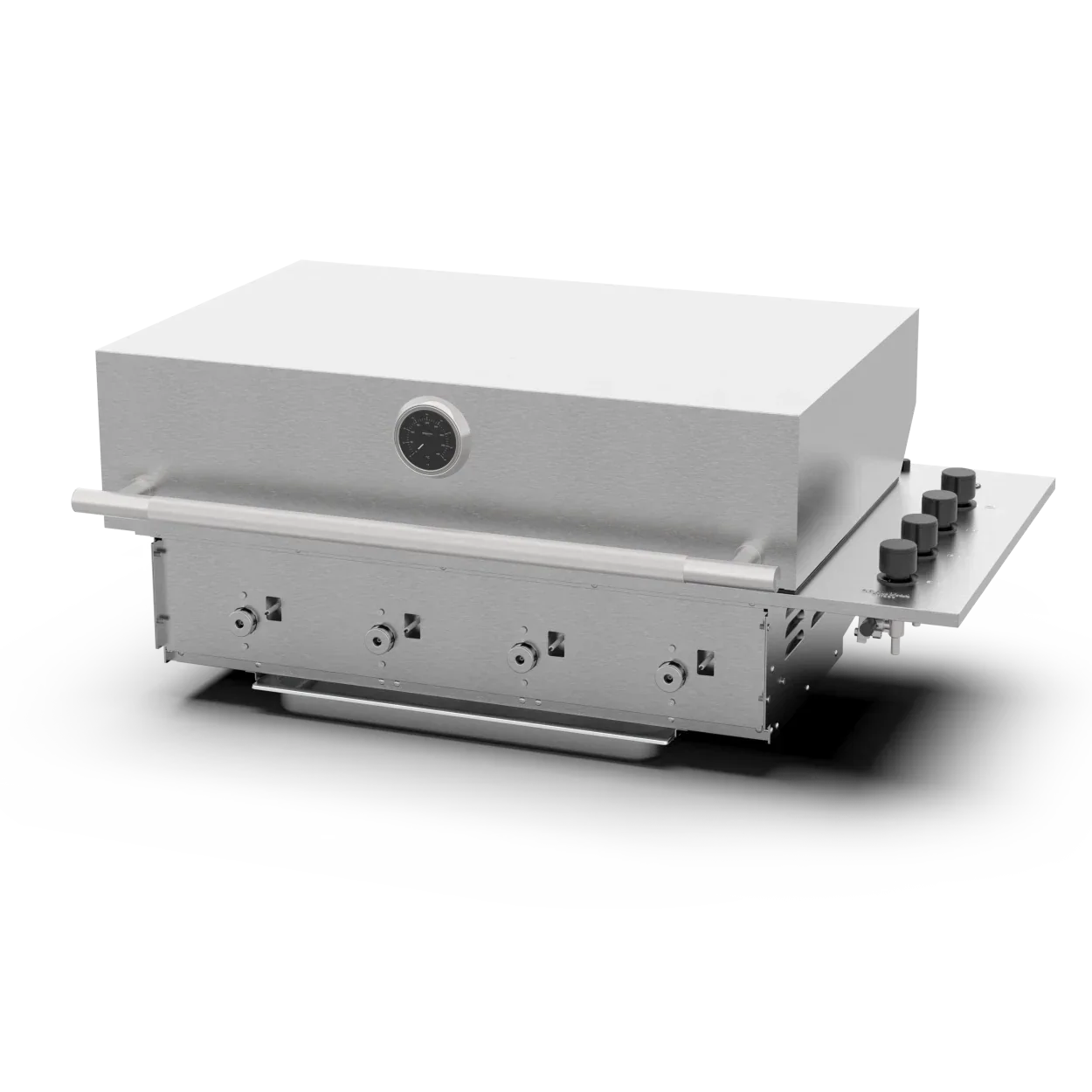 Brabura Box-Q-Einbaugrill 4-Brenner Edelstahl