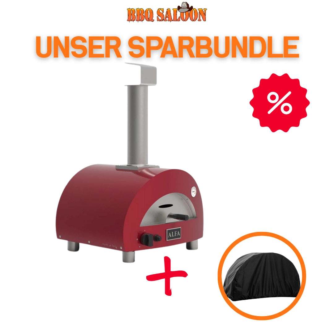 Alfa Portable inkl. Abdeckhaube, Rot