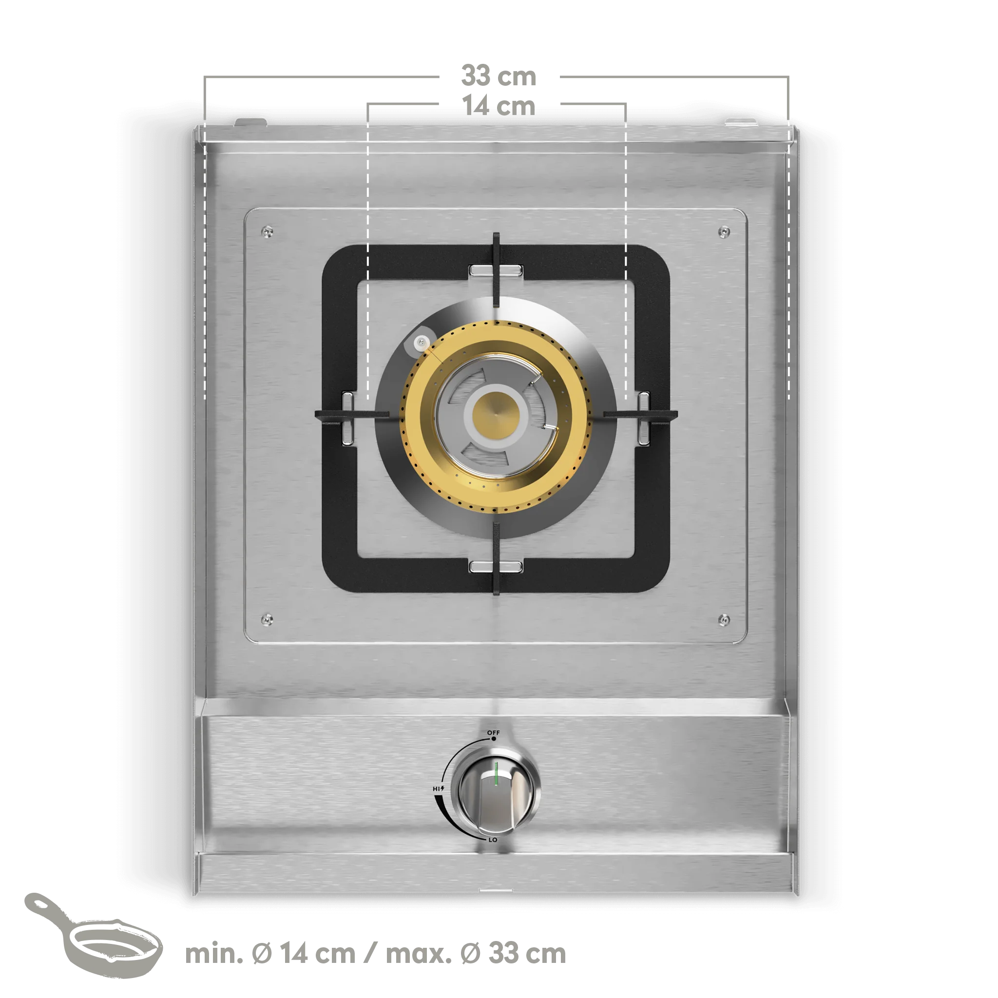 Burnhard GRANT Click-In Modul Seitenkocher