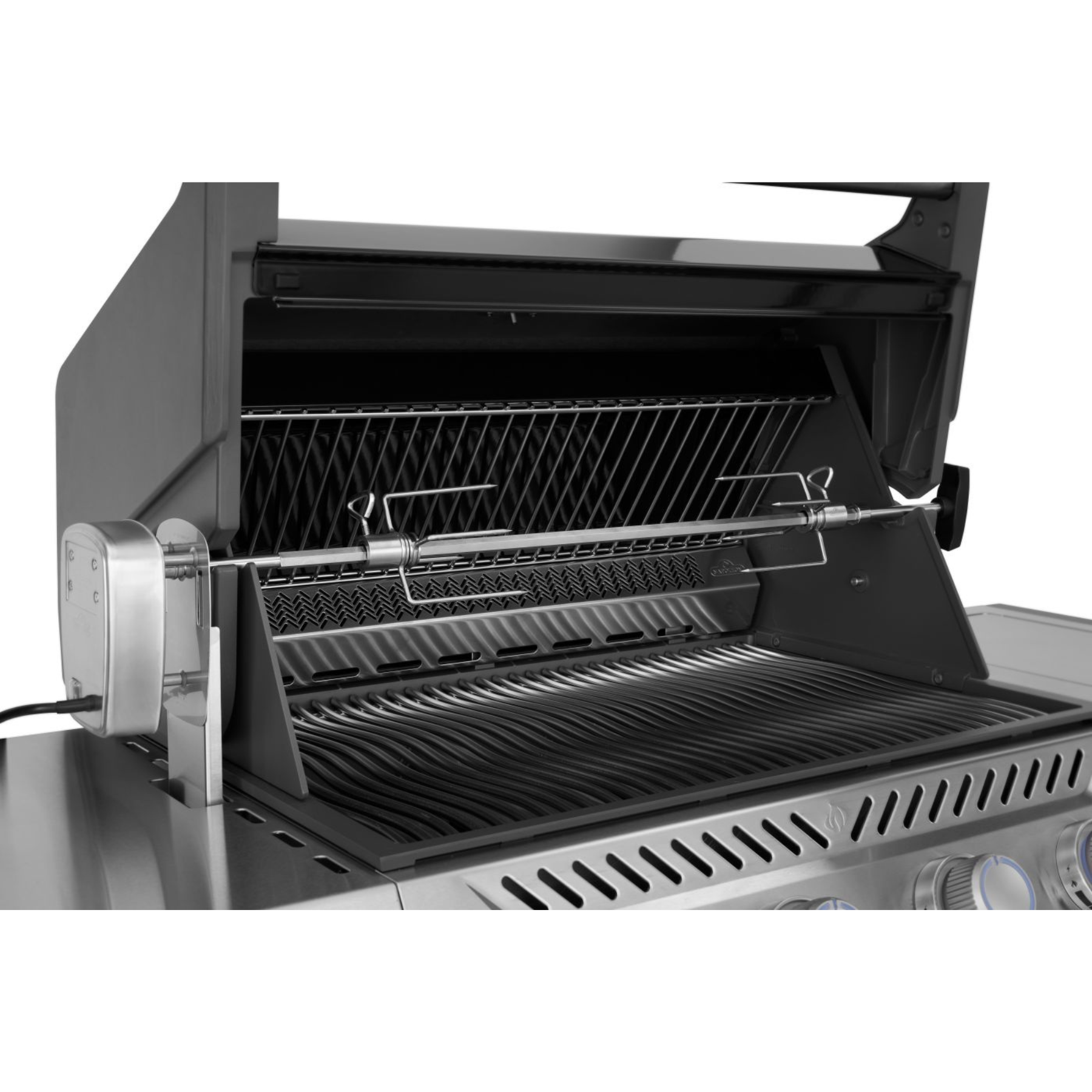 Napoleon Prestige PRO™ 500, Connected, Schwarz, inkl. Drehspieß