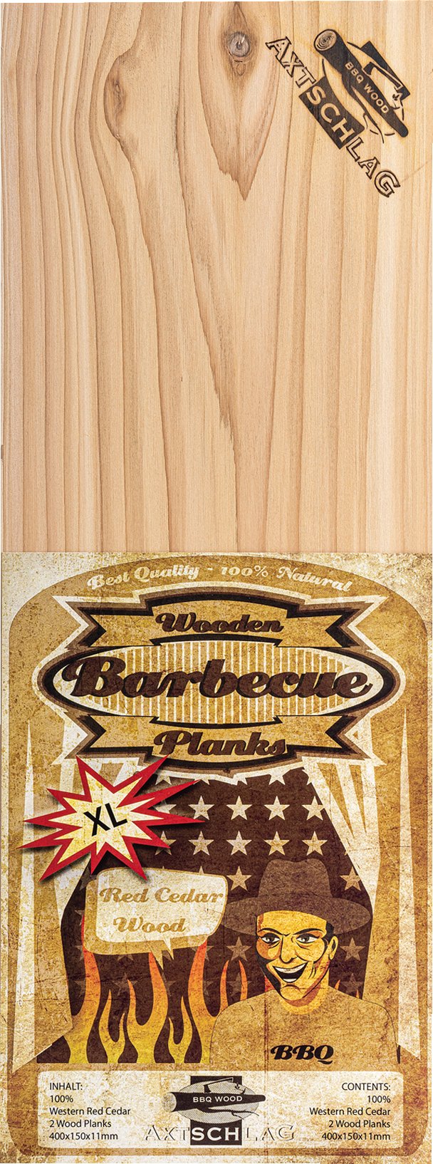 Axtschlag Grillbretter, Red Cedar XL - Grillstar.deAxtschlag Grillbretter, Red Cedar XLAxtschlagGrillstar.de10000594260186642203