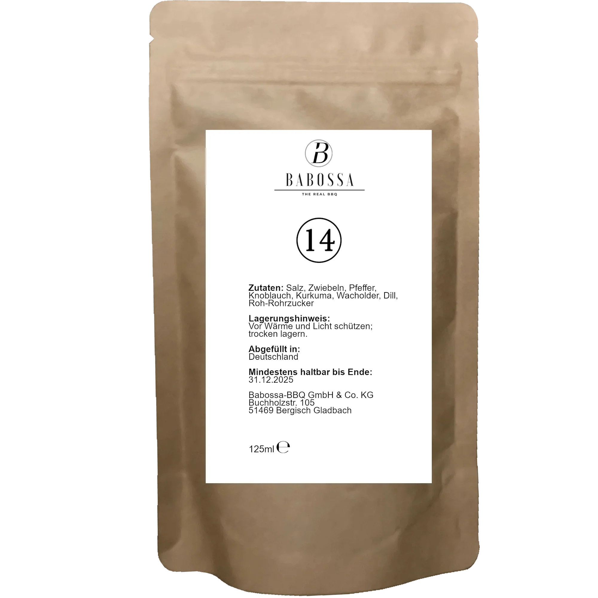 Babossa Gewürz Nummer 14 - Grillstar.deBabossa Gewürz Nummer 14LebensmittelBabossaGrillstar.de