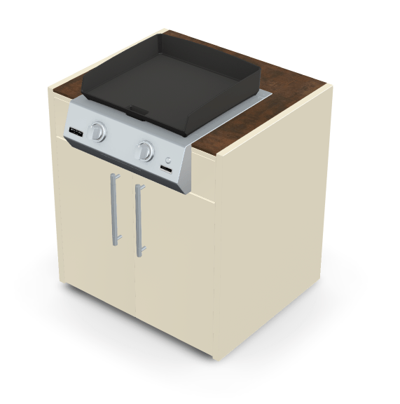 Brabura KC 80 Plancha Körper - Grillstar.deBrabura KC 80 Plancha KörperBraburaGrillstar.de