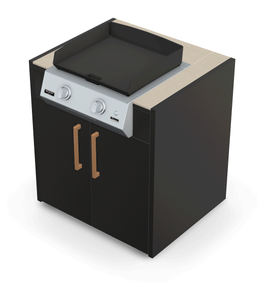 Brabura KC 80 Plancha Körper - Grillstar.deBrabura KC 80 Plancha KörperBraburaGrillstar.de