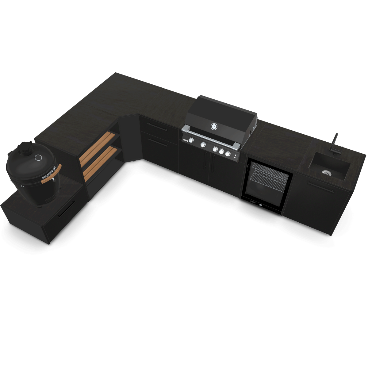 Brabura The Signature TWO All Black - Grillstar.deBrabura The Signature TWO All BlackBraburaGrillstar.de