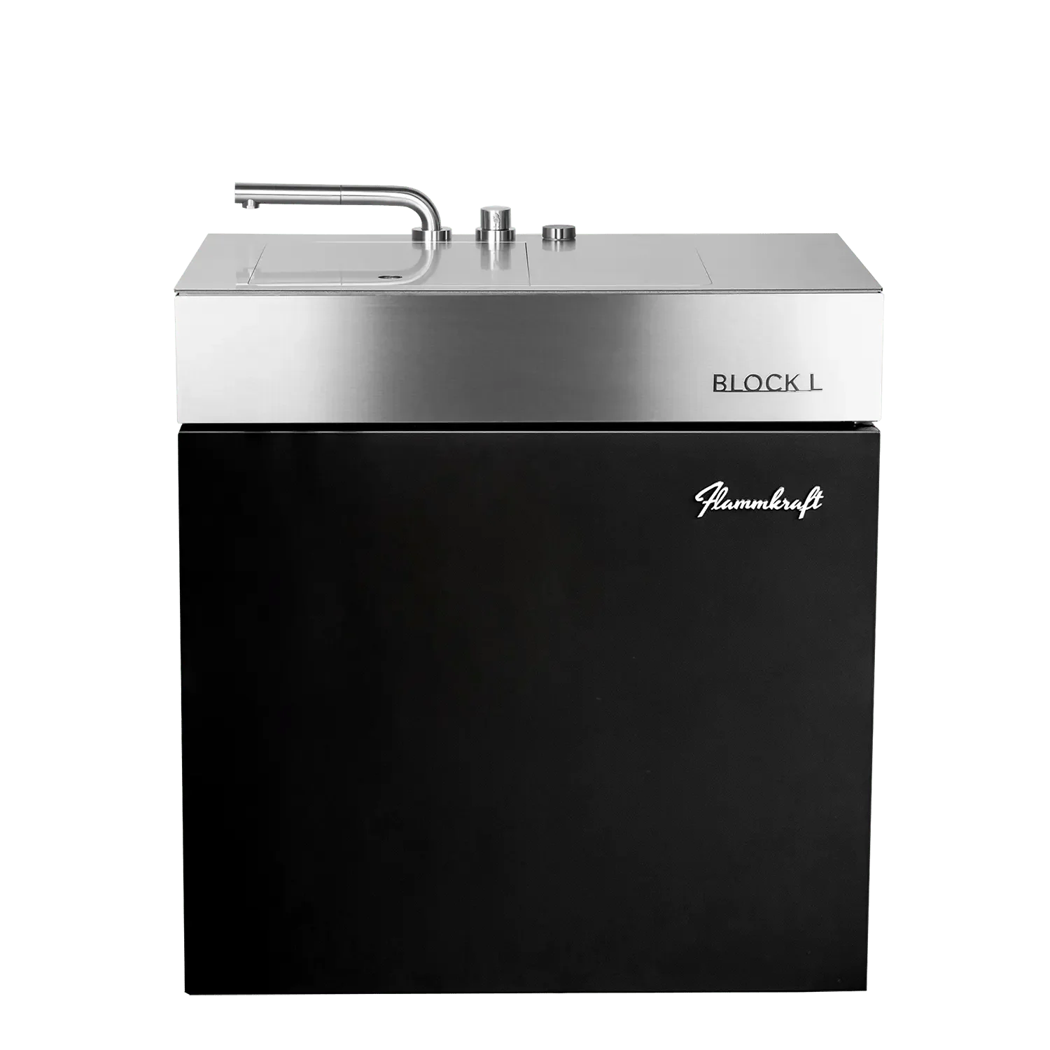 Flammkraft Block L, Elfenbeinschwarz - Grillstar.deFlammkraft Block L, ElfenbeinschwarzFlammkraftGrillstar.de