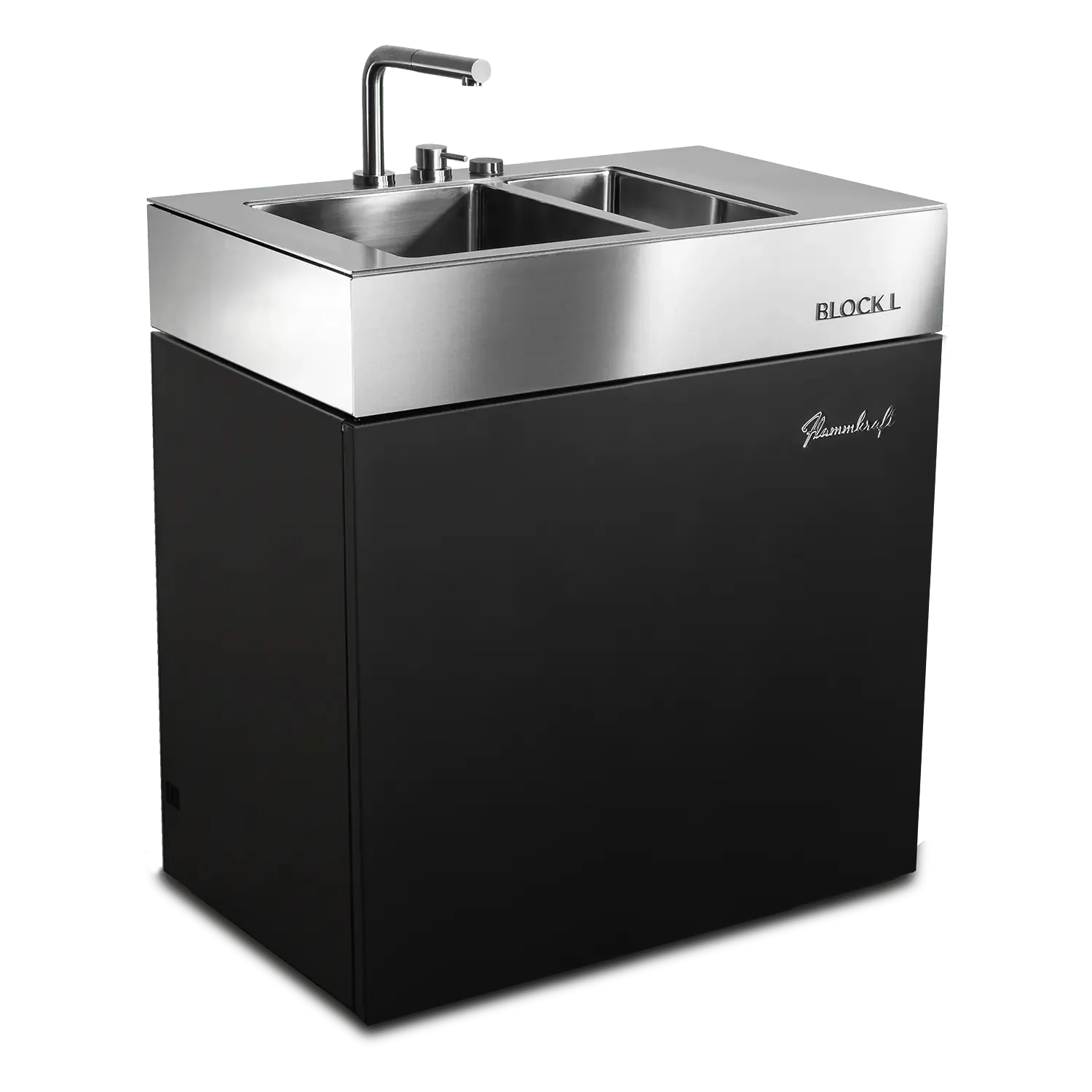 Flammkraft Block L, Elfenbeinschwarz - Grillstar.deFlammkraft Block L, ElfenbeinschwarzFlammkraftGrillstar.de