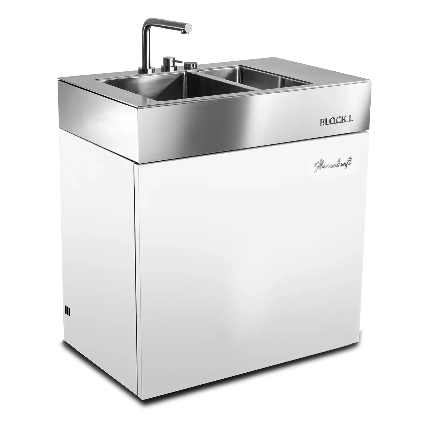 Flammkraft Block L, Elfenbeinweiß - Grillstar.deFlammkraft Block L, ElfenbeinweißFlammkraftGrillstar.de