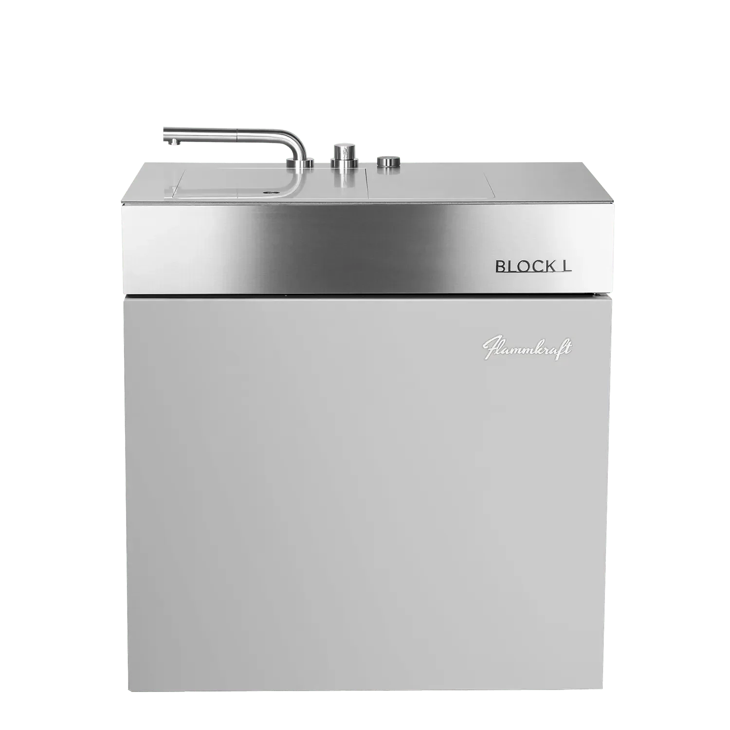 Flammkraft Block L, Lichtgrau - Grillstar.deFlammkraft Block L, LichtgrauFlammkraftGrillstar.de