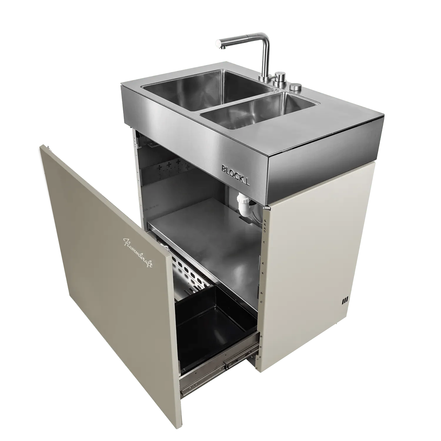 Flammkraft Block L, Taupe - Grillstar.deFlammkraft Block L, TaupeFlammkraftGrillstar.de