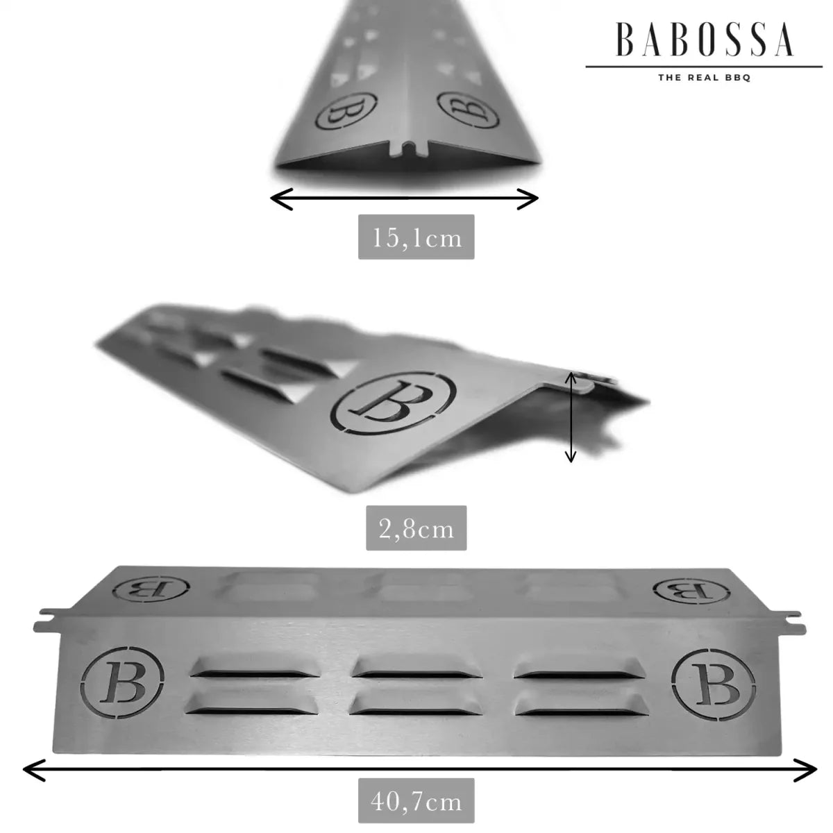 Flammschutzblech | V4A Edelstahl | Broil King Baron & Crown - BABOSSAFlammschutzblech | V4A Edelstahl | Broil King Baron & CrownFlammschutzblechBroil KingBABOSSA