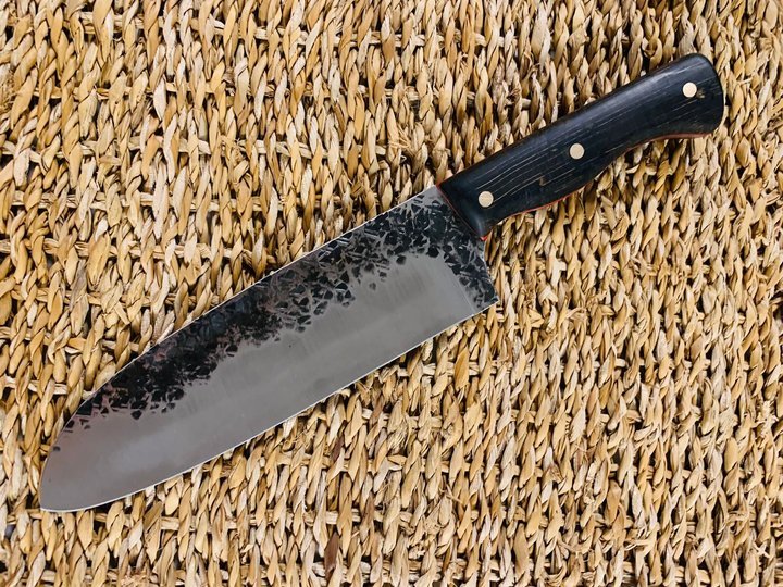 Handgeschmiedetes Kochmesser Nr.1 - BABOSSAHandgeschmiedetes Kochmesser Nr.1MesserMeat 'n' GreatBABOSSA