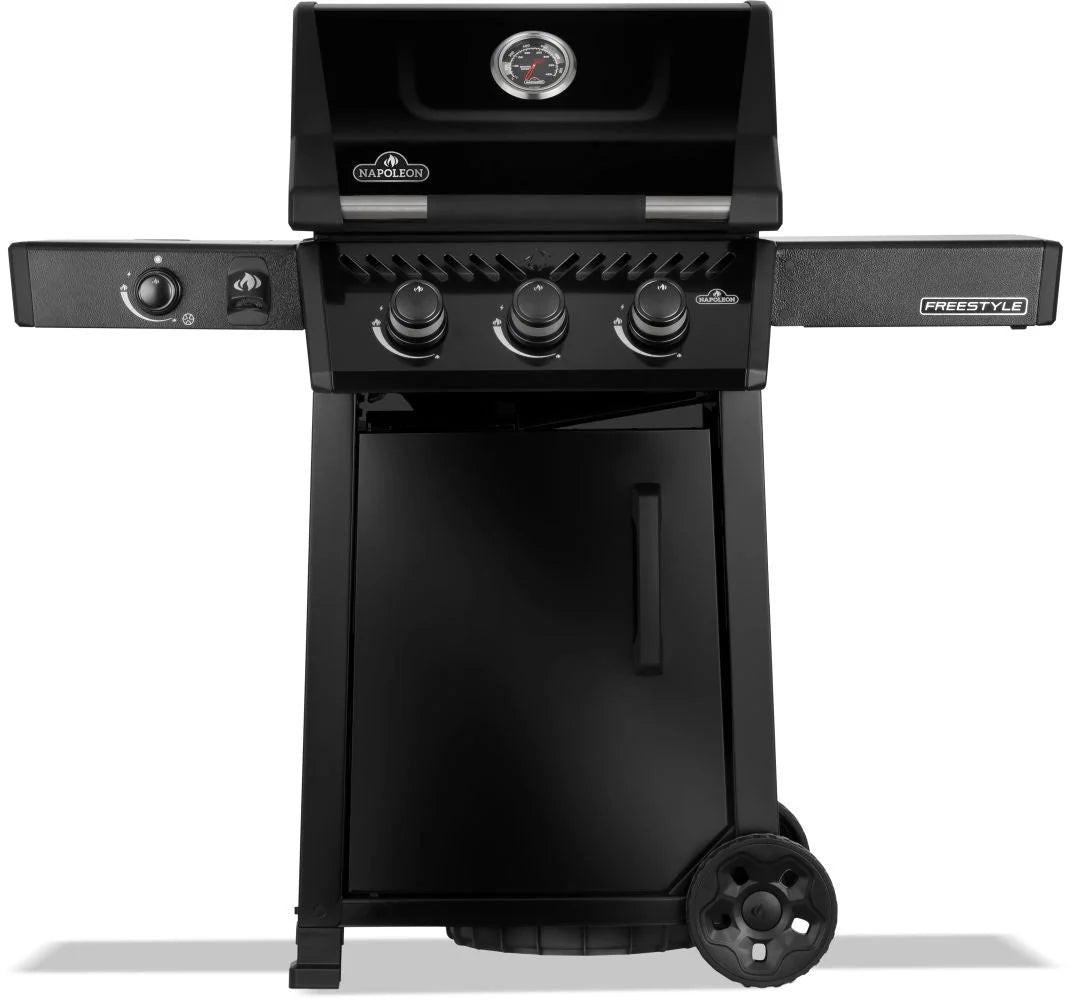 Napoleon Freestyle 365, 3 Hauptbrenner Seitenbrenner und Tür, schwarz | 2026 - Grillstar.deNapoleon Freestyle 365, 3 Hauptbrenner Seitenbrenner und Tür, schwarz | 2026GrillNapoleonGrillstar.de