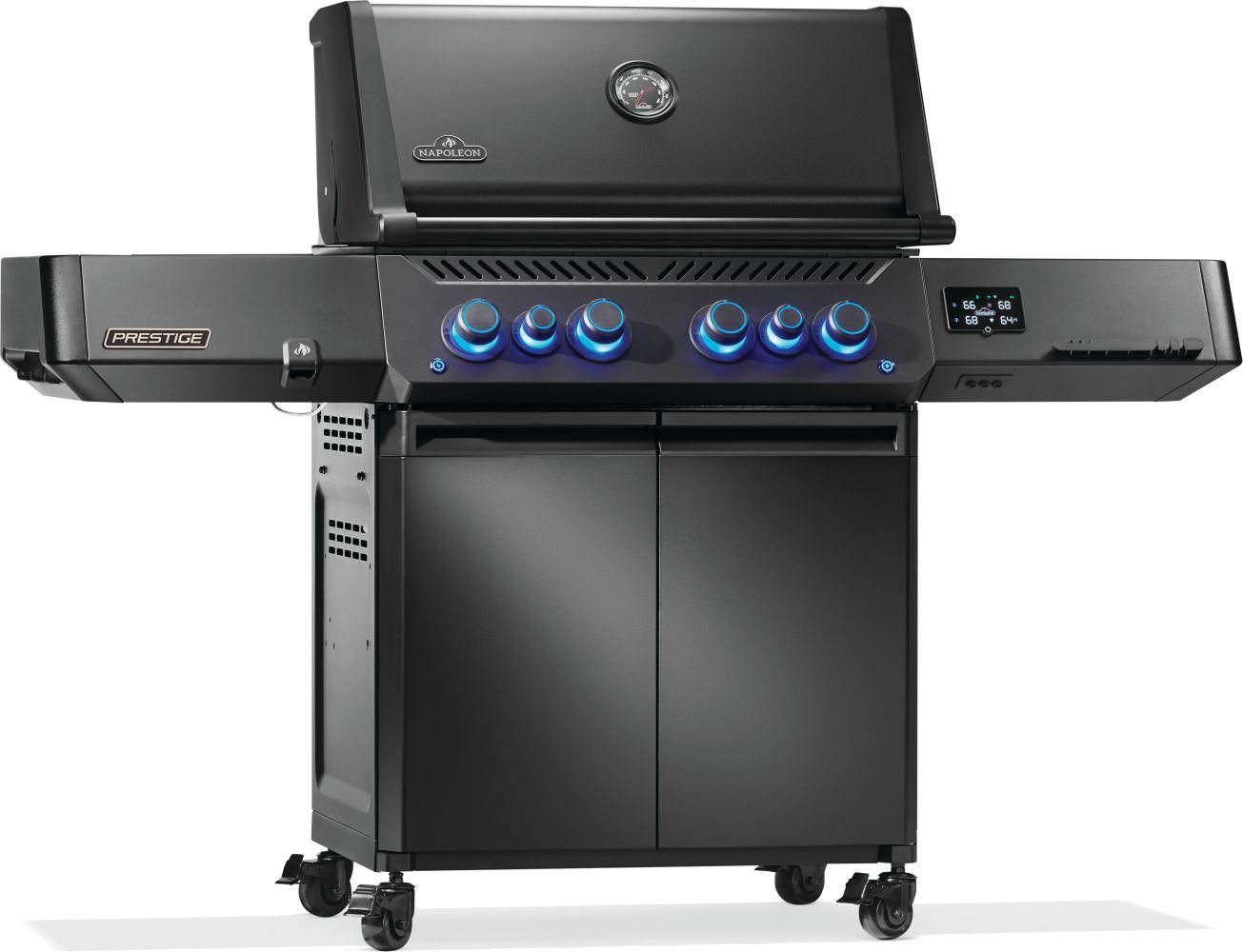 Napoleon Phantom, Prestige 500, Connected, gegossenem Edelstahl Rosten, Mattschwarz - Grillstar.deNapoleon Phantom, Prestige 500, Connected, gegossenem Edelstahl Rosten, MattschwarzNapoleonGrillstar.de