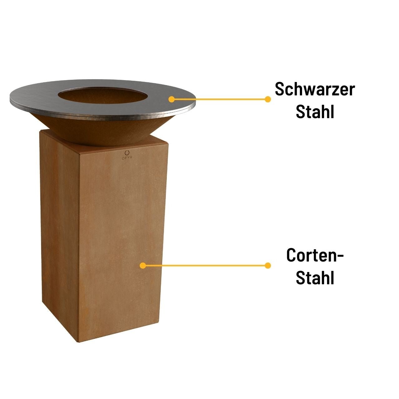 OFYR 75 Corten - Grillstar.deOFYR 75 CortenOFYRGrillstar.deOB1C758720882110452