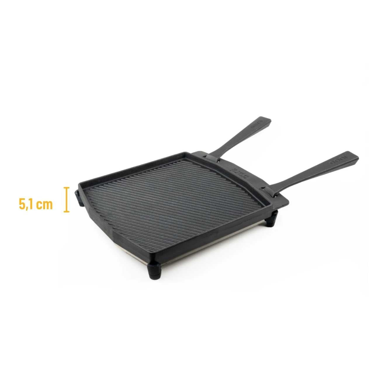 Ooni Gusseisenpfanne - doppelseitige Grizzler - Platte - Grillstar.deOoni Gusseisenpfanne - doppelseitige Grizzler - PlatteOoniGrillstar.deUU - P0A0005060568342573