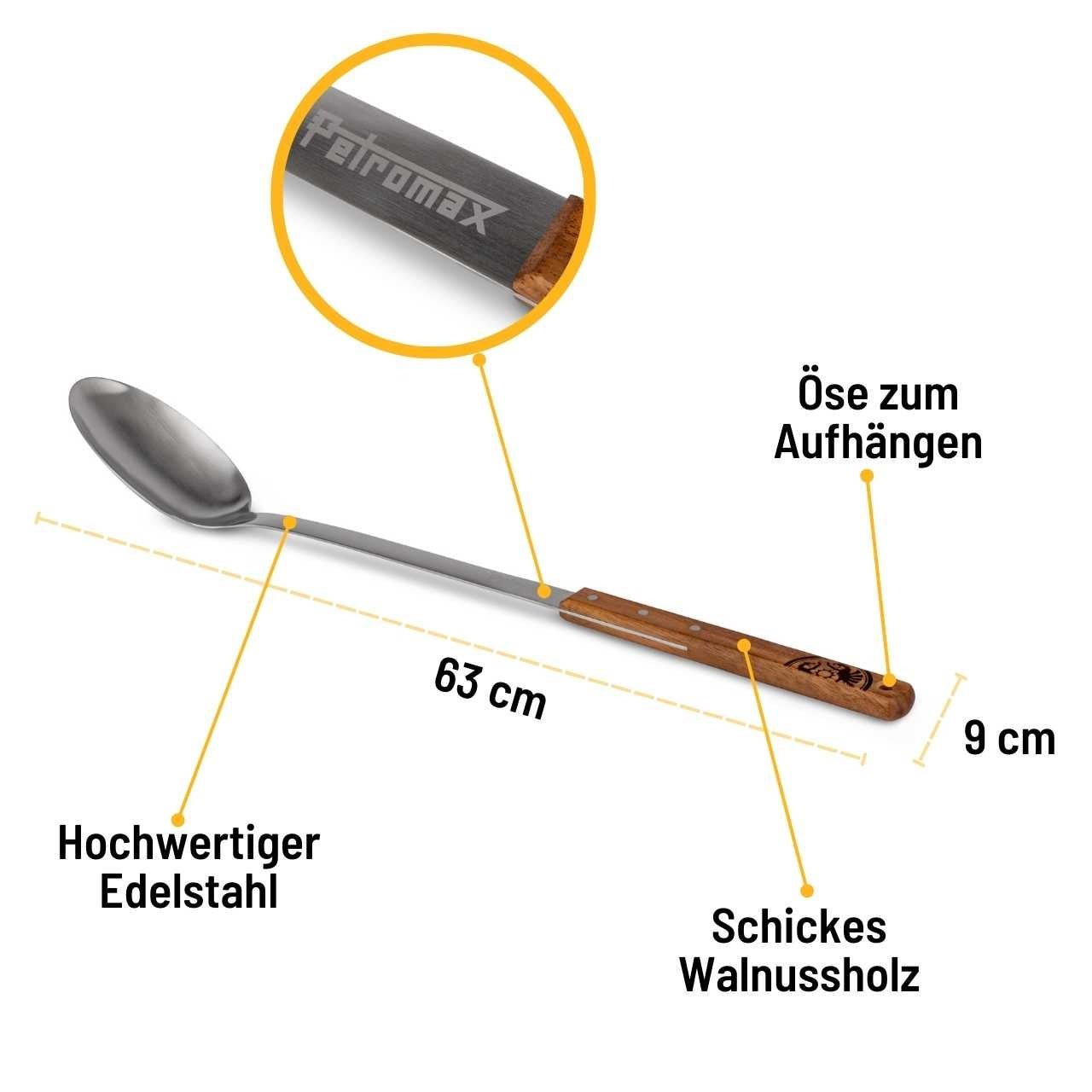 Petromax Servierlöffel, 50 cm - Grillstar.dePetromax Servierlöffel, 50 cmPetromaxGrillstar.desspoon504250435770948