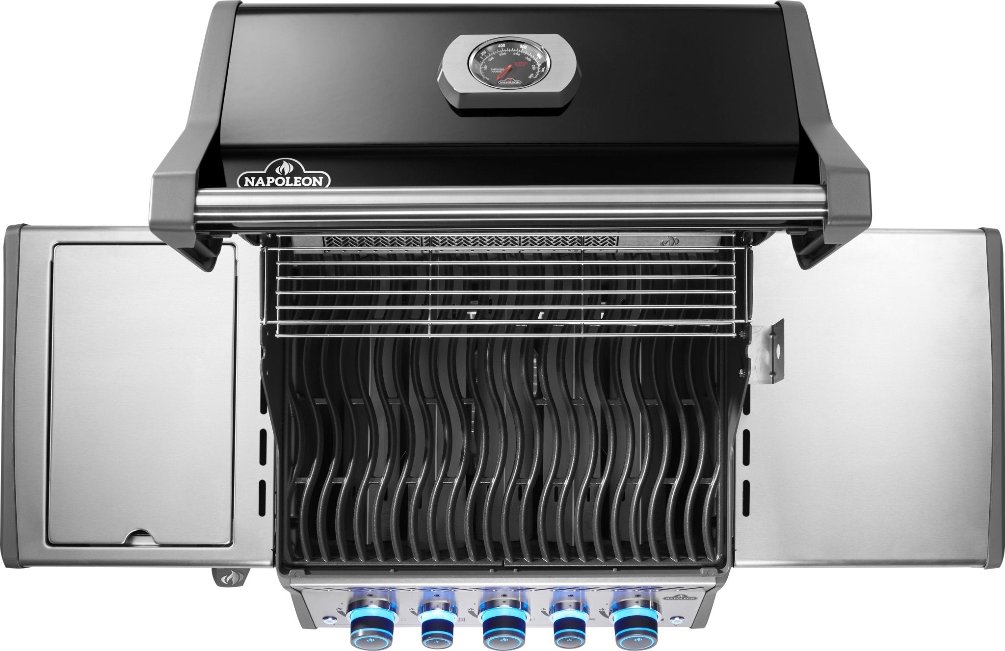 Rogue PRO - S 425 mit Gußrosten, Schwarz, inkl. Drehspieß - Grillstar.deRogue PRO - S 425 mit Gußrosten, Schwarz, inkl. DrehspießNapoleonGrillstar.deRPS425RSIBPK - 2 - DE - R0629162152329