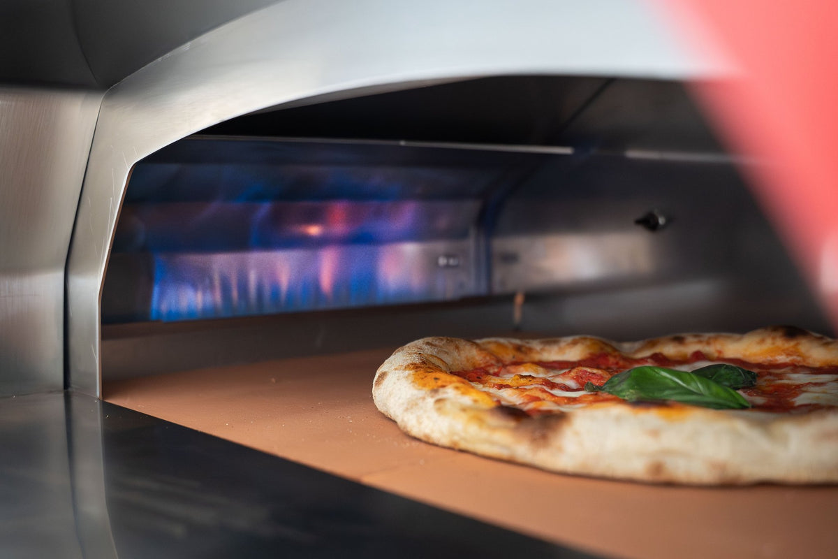Alfa-Brenner des Alfa Forni EVO in Betrieb, Detailansicht