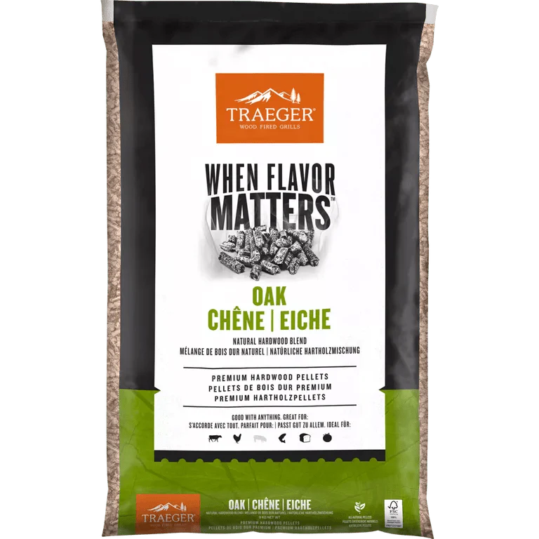 Traeger Pellets, Eiche 9kg - Grillstar.deTraeger Pellets, Eiche 9kgTraegerGrillstar.de