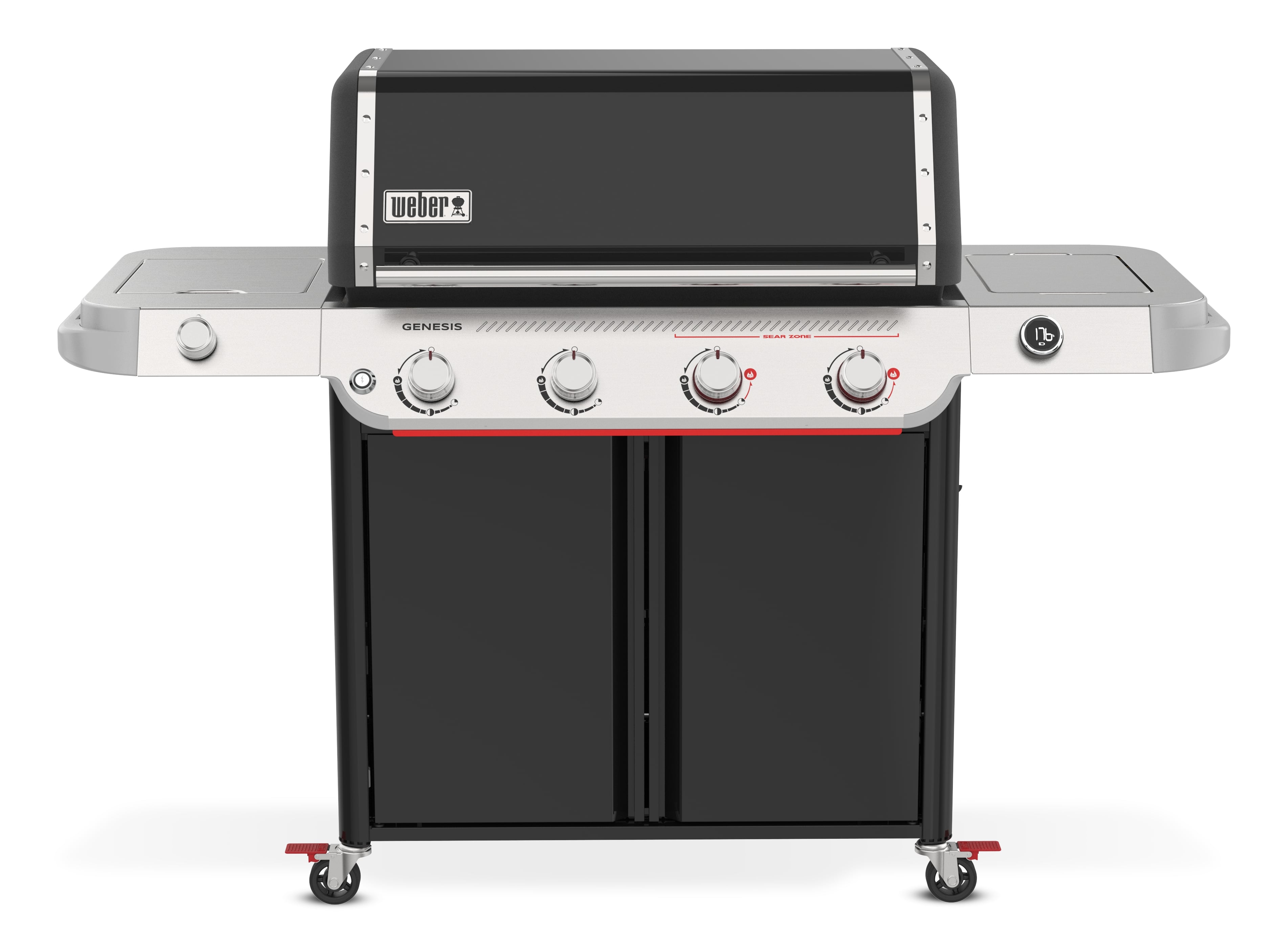 Weber Genesis E-435W Gasgrill, Schwarz