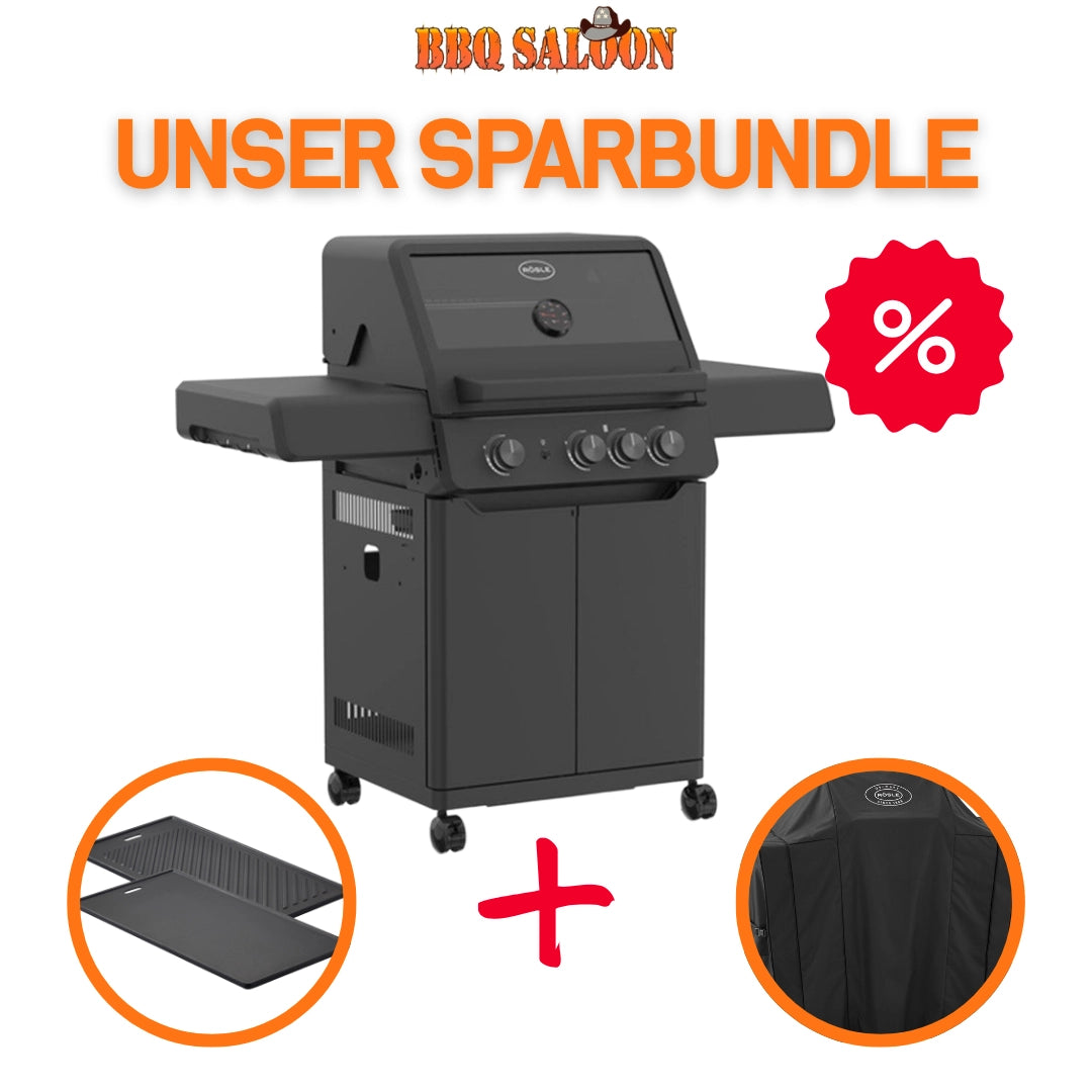 Rösle BBQ Station AllFlame Peer 3 Brenner Gasgrill - 50 mBar Bundle