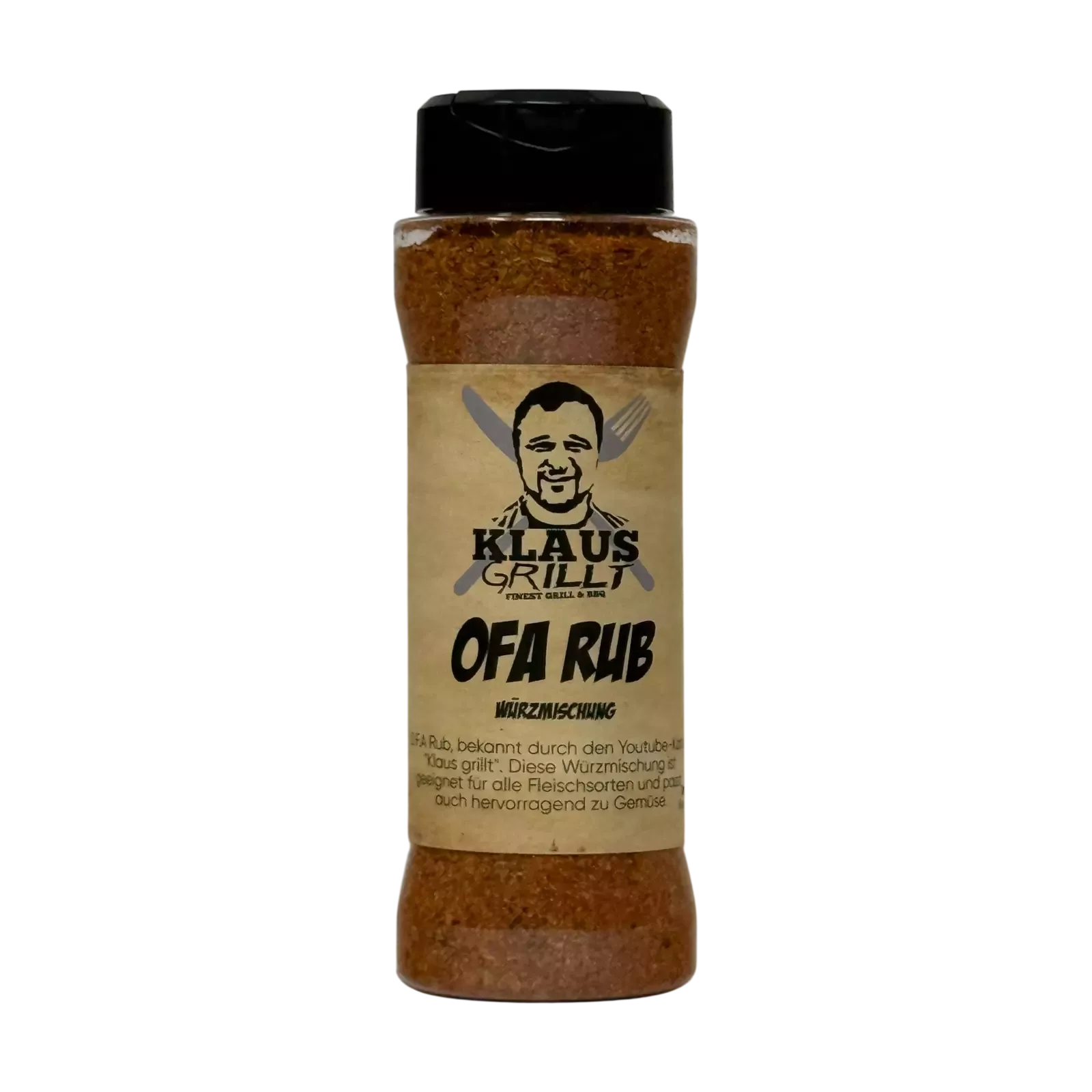 Klaus Grillt O.F.A Rub 120g Streuer