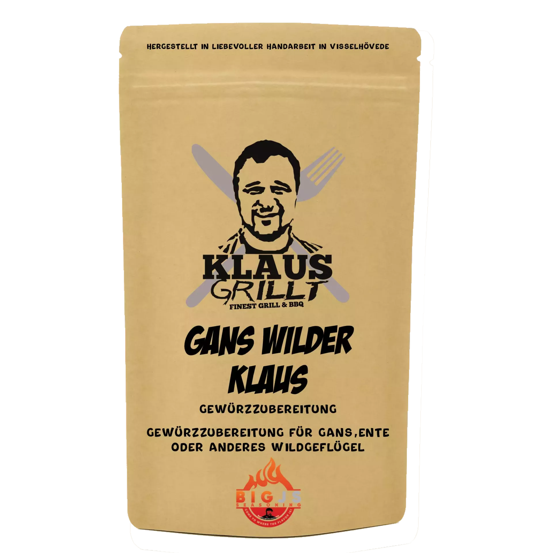 Klaus Grillt Gans Wilder Klaus Gewürzmischung 100g Beutel