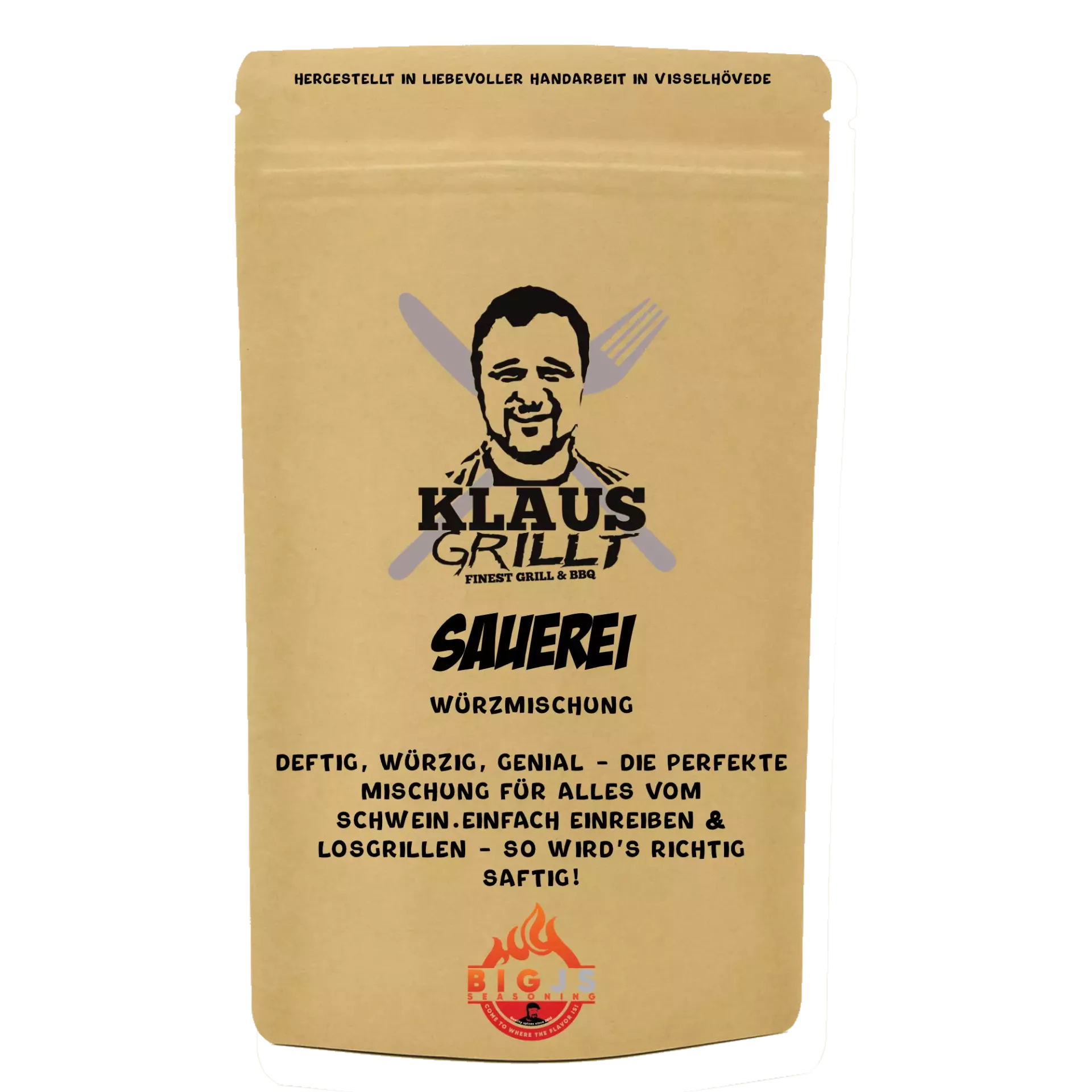 Klaus Grillt Sauerei Gewürzmischung 250g Beutel