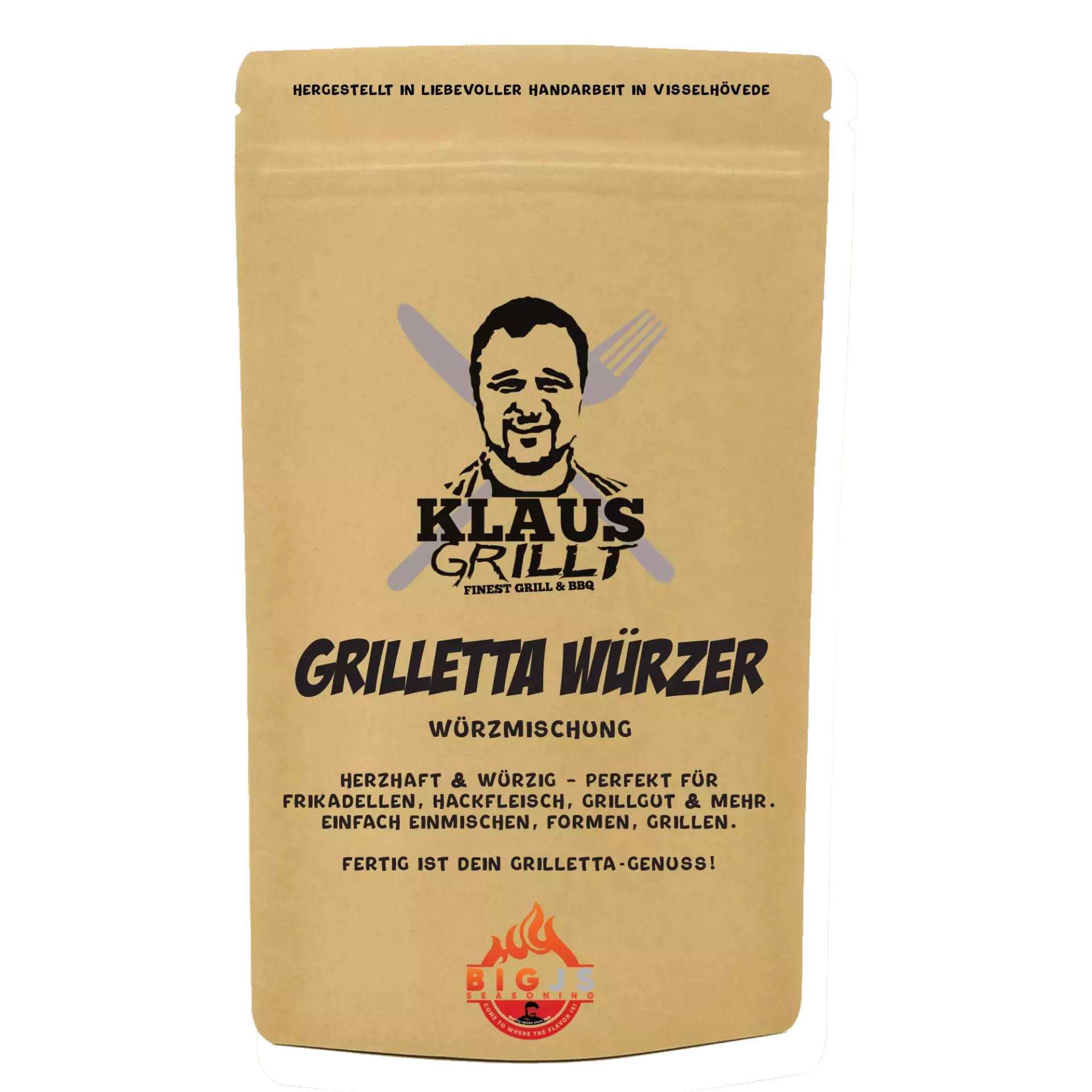 Klaus Grillt Grillettawürzer 250g Beutel