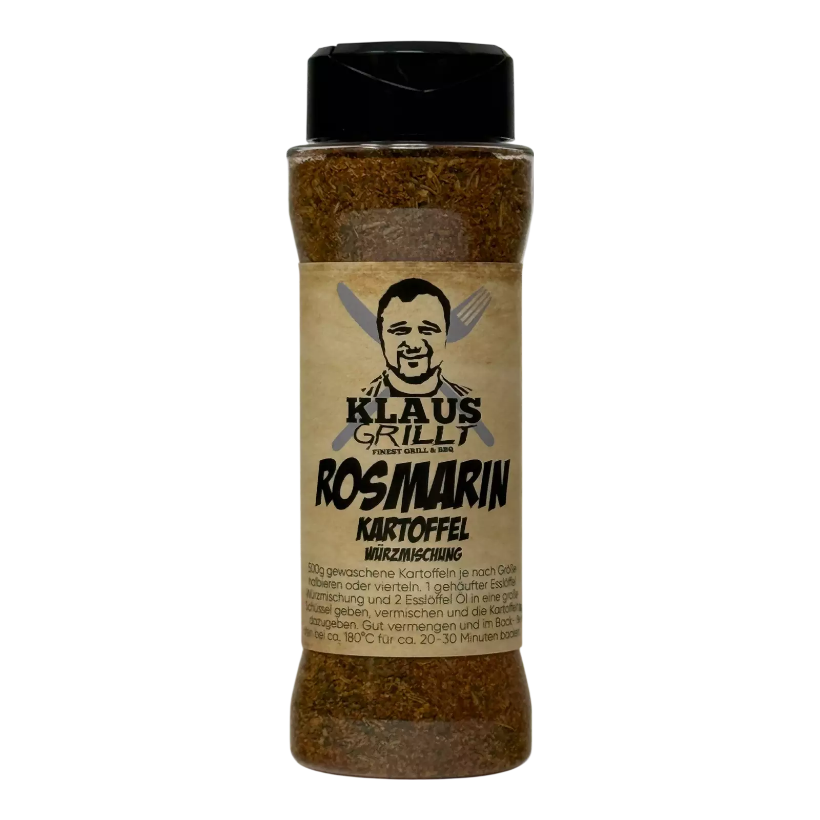 Klaus Grillt Rosmarin Kartoffel Würzer 100g Streuer