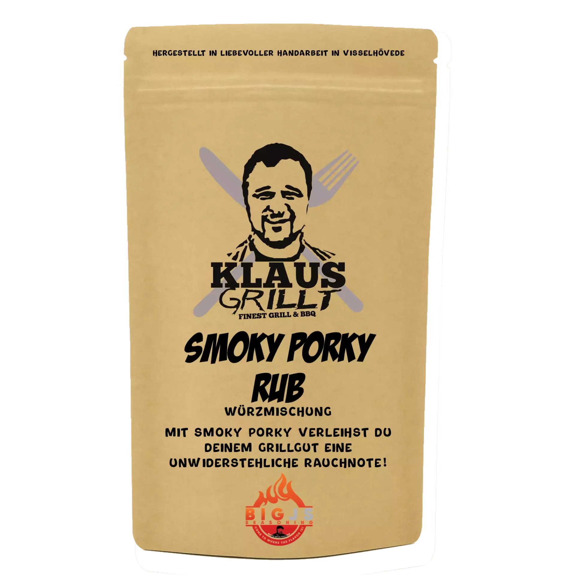 Klaus Grillt Smoky Porky Rub 250g Beutel