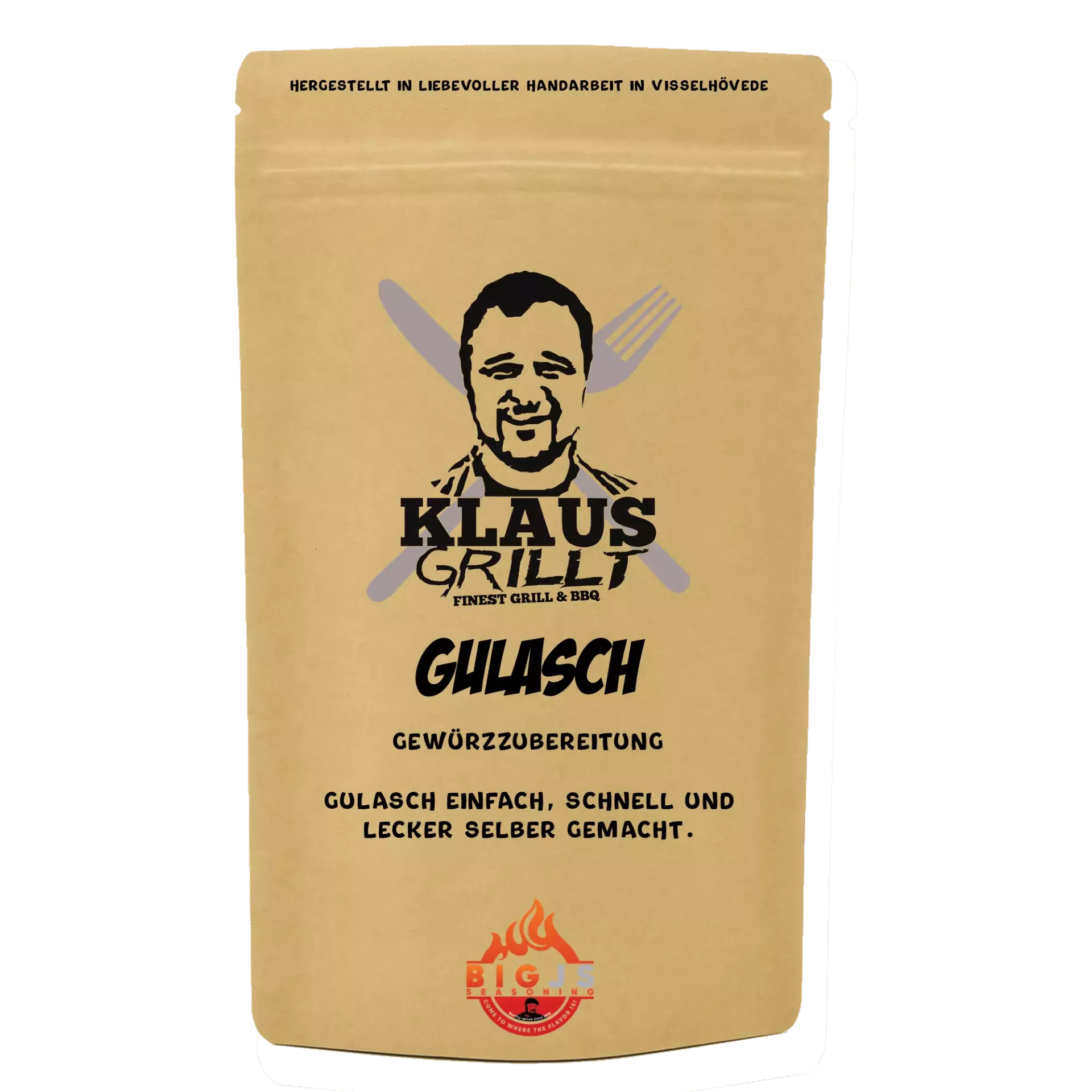 Klaus Grillt Gulasch Gewürz 250g Beutel