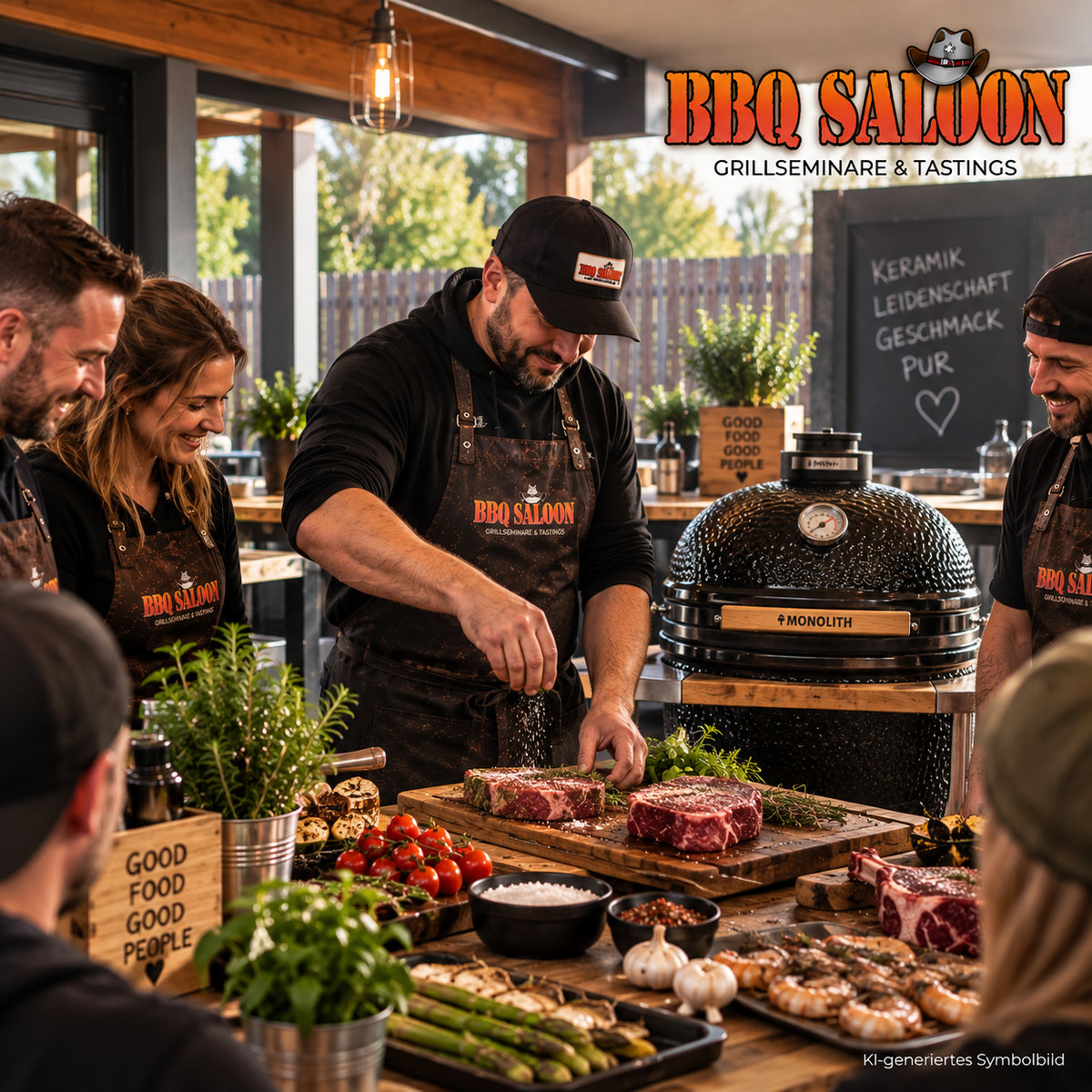 BBQ Saloon Seminar "Grillaroma - Keramisch Grillen 2027"
