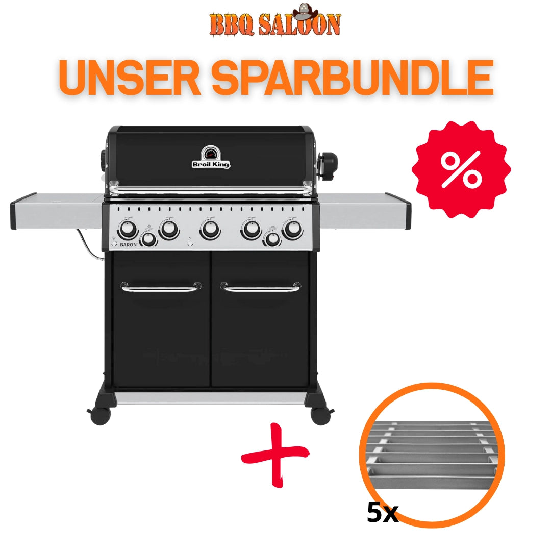 Broil King Baron 590 inkl. Drehspieß & Edelstahlgussrost