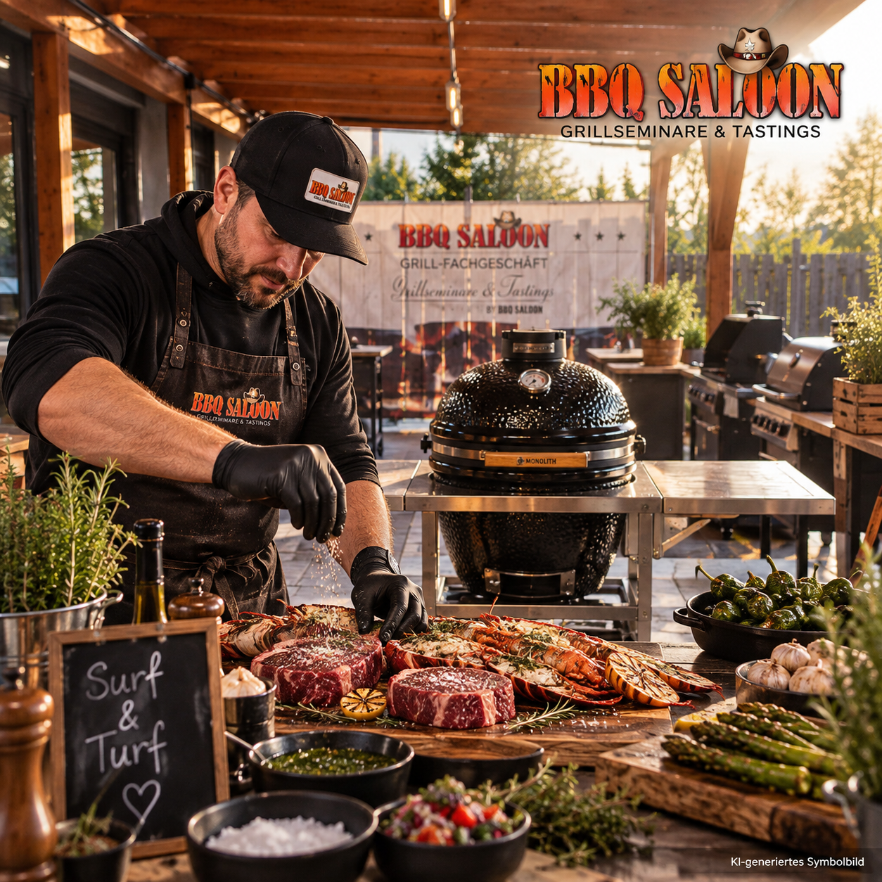 BBQ Saloon Grillseminar "Surf & Turf Delikatessen 2027"