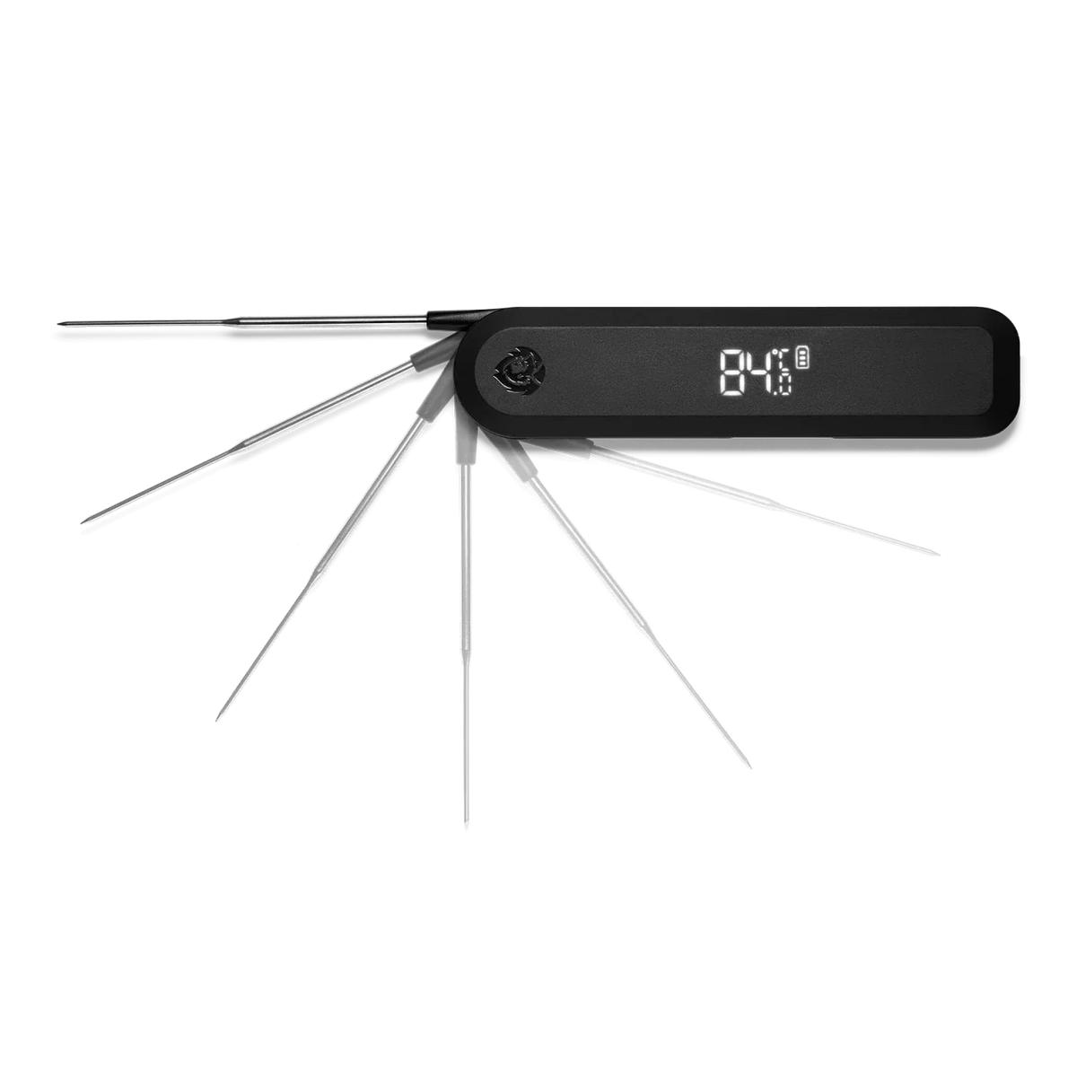 Burnhard Steakmesser-Set 4-tlg. & Einstich-Thermometer, klappbar