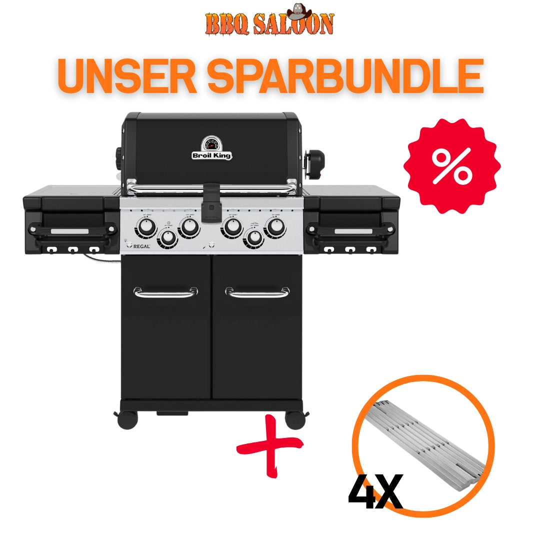 Broil King Regal 490 inkl. Drehspieß & 4 Edelstahlgussroste
