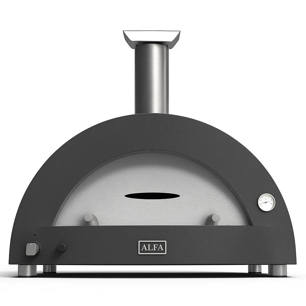 Alfa Forni Moderno 5 Pizze, Gas/Hybrid, Grau