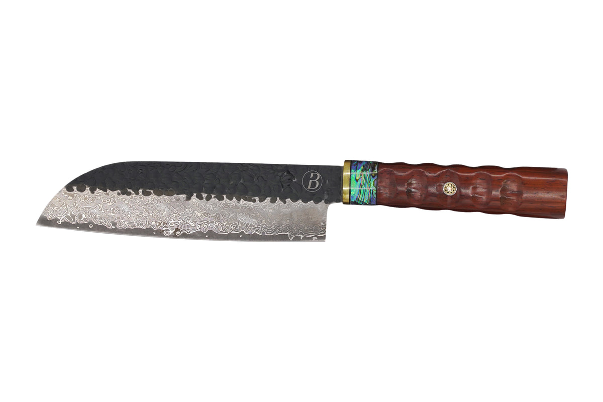 Heritage Santoku mit Griff aus Wüsteneisenholz