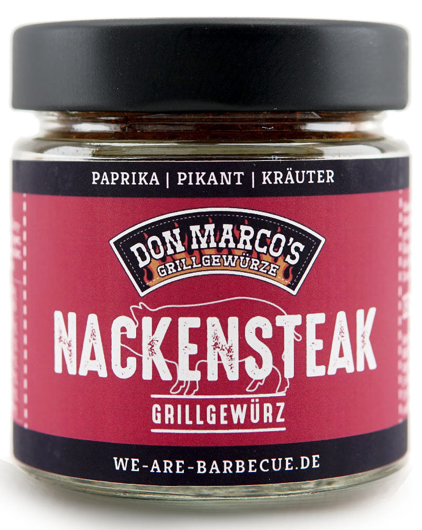 Don Marco's - Nackensteak - Grillgewürze  - 130g Glas