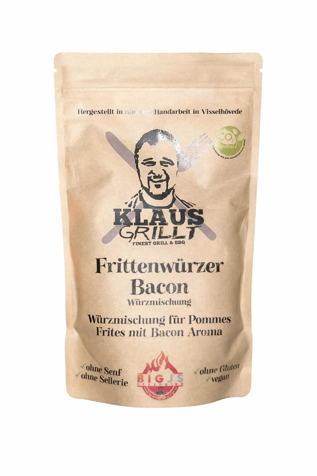 Klaus grillt Frittenwürzer Bacon, 250g Beutel