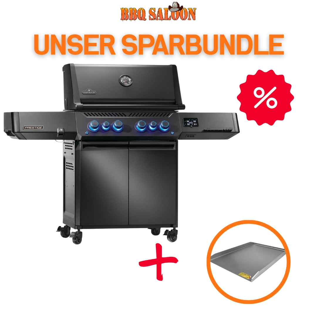 Napoleon Phantom Prestige 500, Connected inkl. BABOSSA Edelstahl Plancha